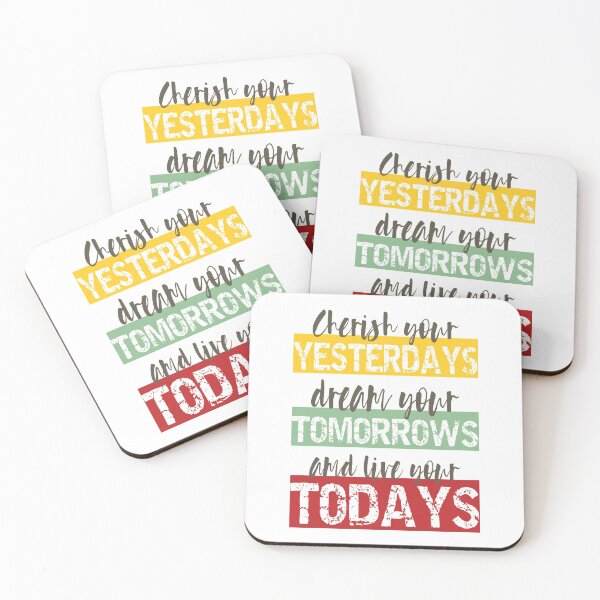 Item preview, Living Fully - cherish your yesterdays, dream your tomorrows and live your todays designed and sold by PlusAdore.