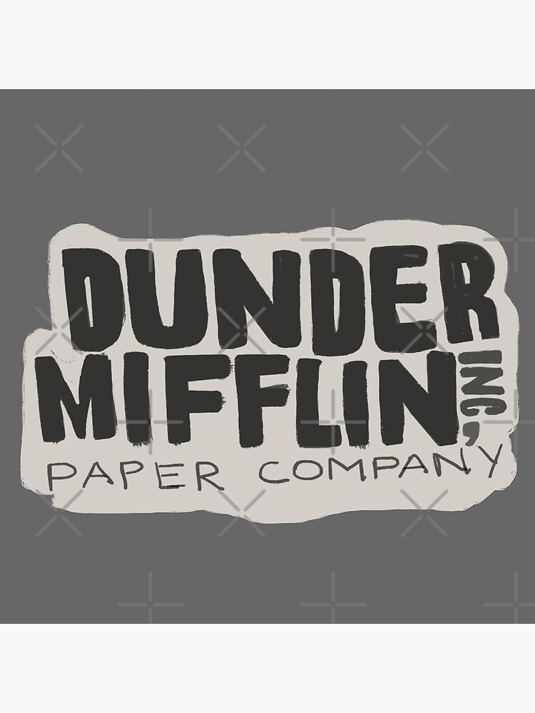 The Office  DUNDER MIFFLIN Poster by lydiaamr