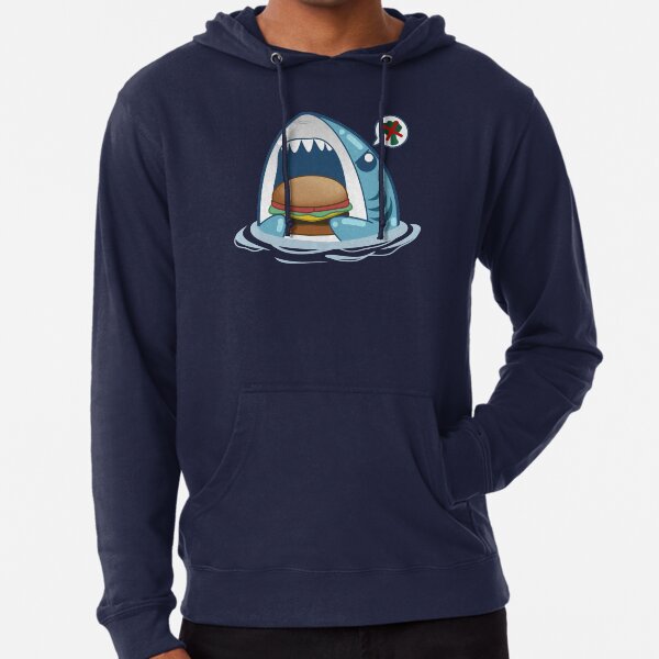 Hangry Shark Lightweight Hoodie