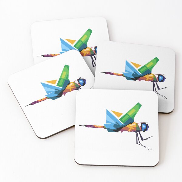 Item preview, Cool Dragonfly Colorful PopArt, Artprint designed and sold by Rizky Dwi Aprianda.