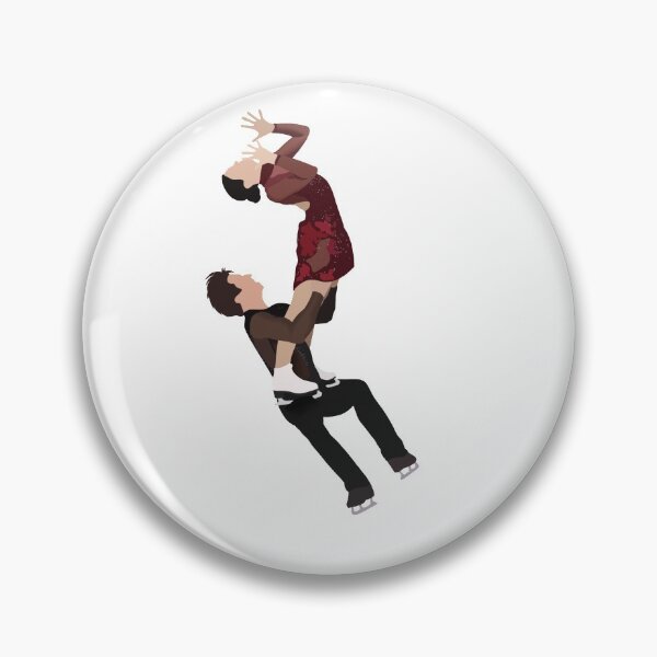 Item preview, Figure Skaters Tessa Virtue and Scott Moir designed and sold by dancerstickers.