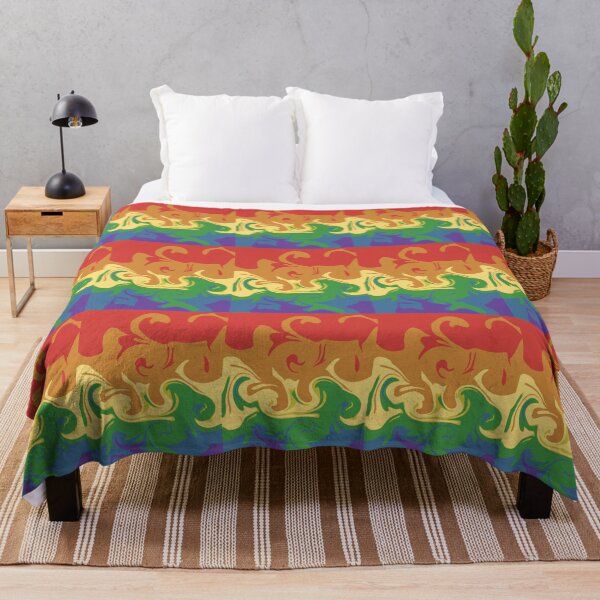 Aperçu de l'œuvre Marchandise de drapeau de fierté subtile créée et vendue par ChaosDesigns12.