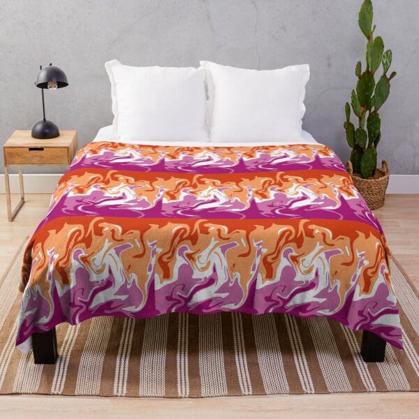 Aperçu de l'œuvre Marchandise de drapeau de fierté lesbienne subtile créée et vendue par ChaosDesigns12.