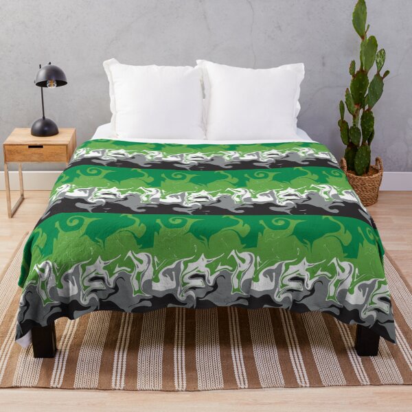 Aperçu de l'œuvre Marchandise de drapeau de fierté subtile et aromatique créée et vendue par ChaosDesigns12.