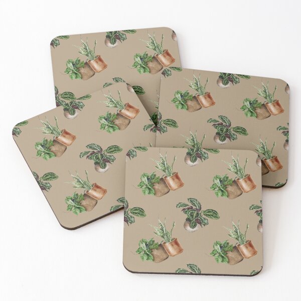 Item preview, Prayer Plant Snake Plant Houseplant Love Nature Pattern designed and sold by travellb.