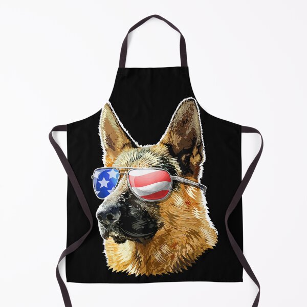 Item preview, Patriotic German Shepherd American Flag designed and sold by LbentaChard.