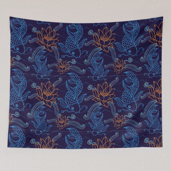 Item preview, Koi fish Pattern, Koi Fish Pattern designed and sold by graphic-genie.