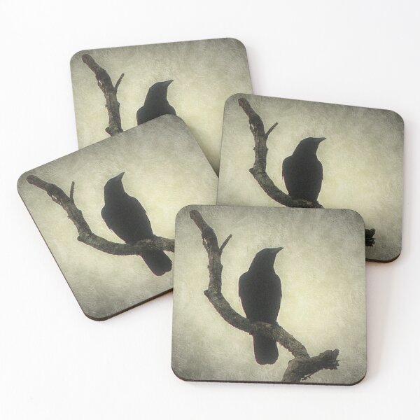 Item preview, Crow designed and sold by Frankie Cat Photography.