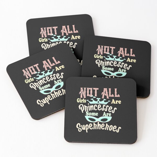 Item preview,  Not All Girls Are Princesses Some Are Superheroes designed and sold by AMZIL-ZA.