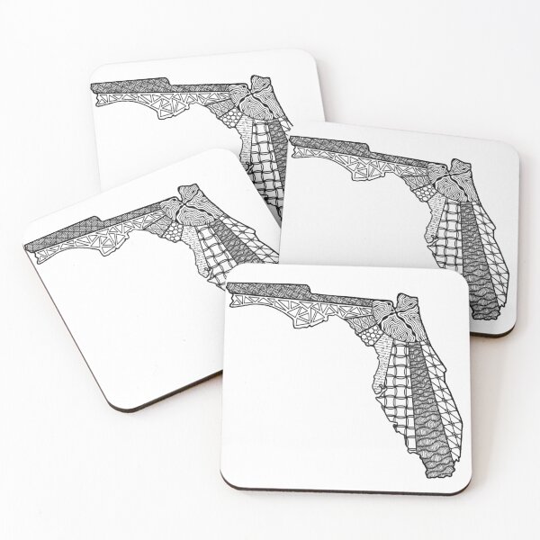 Item preview, Florida Sunshine Zentangle designed and sold by klaireep.
