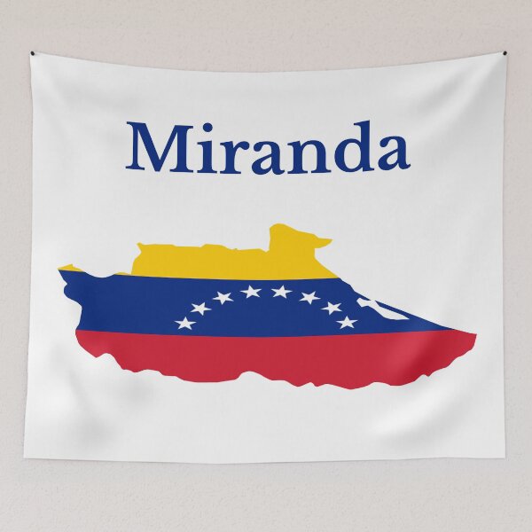 Item preview, Miranda State Map Design, Venezuela designed and sold by marosharaf.
