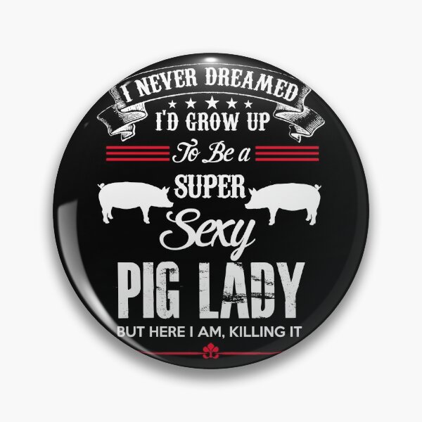 Item preview, Super Cute Pig Lady designed and sold by NDS-Merch.