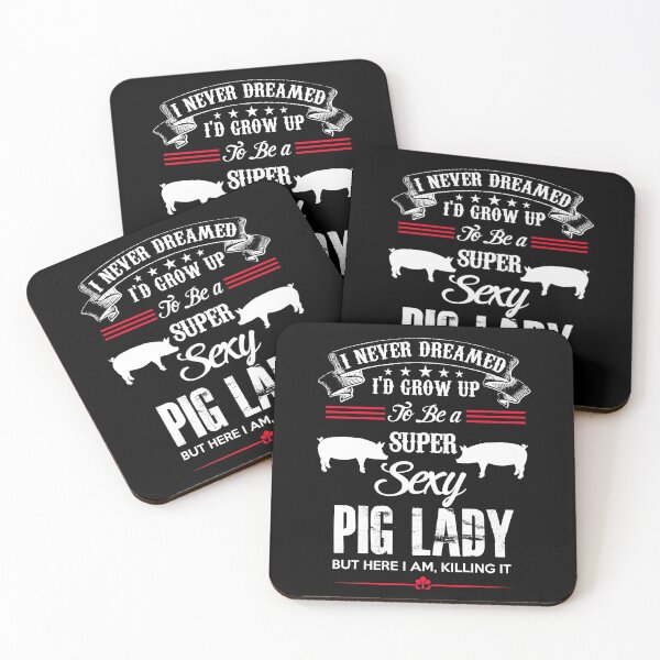 Item preview, Super Cute Pig Lady designed and sold by NDS-Merch.