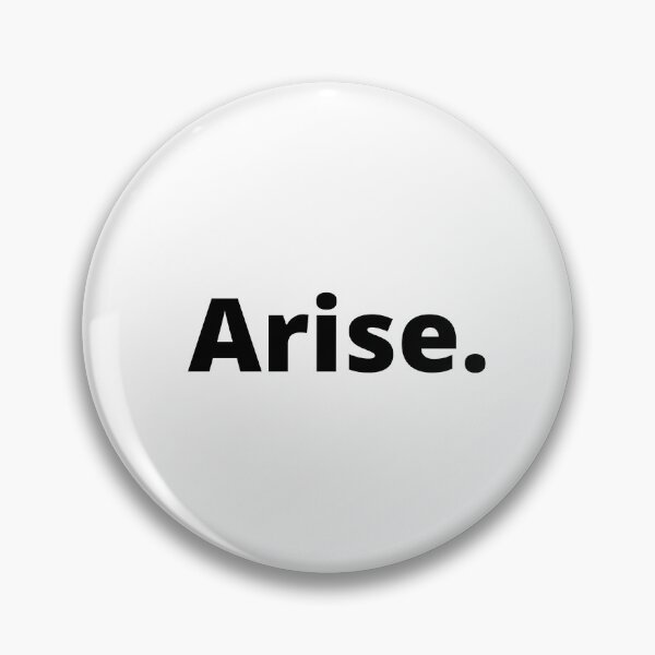 Item preview, Arise. Solo Levelling designed and sold by kimuchiyo.