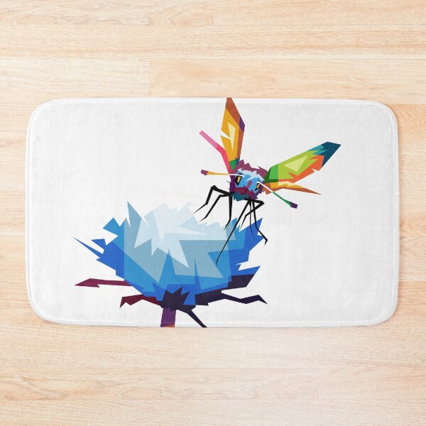 Item preview, Flower Insect WPAP PopArt, Artprint designed and sold by Rizky Dwi Aprianda.