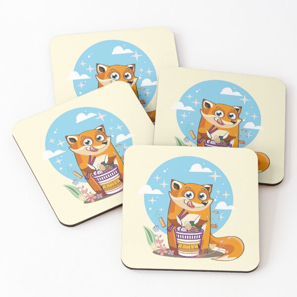 Item preview, Fox Leaves Ramen - Cut Fox Ramen. Fantastic Mr Fox Classic !! designed and sold by SoffyLee586.