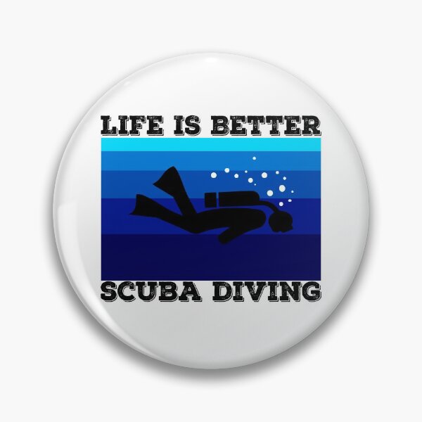 Item preview, Life Is Better Scuba Diving - Deep-Sea Diving designed and sold by Rocketman2017.