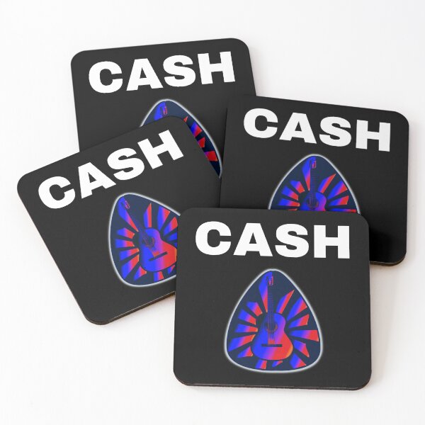 Item preview, Johnny Cash Guitar Pick designed and sold by WoodburyLake.