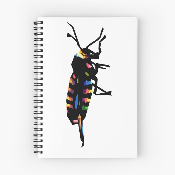 Item preview, Insect with PopArt WPAP design desain designed and sold by Rizky Dwi Aprianda.