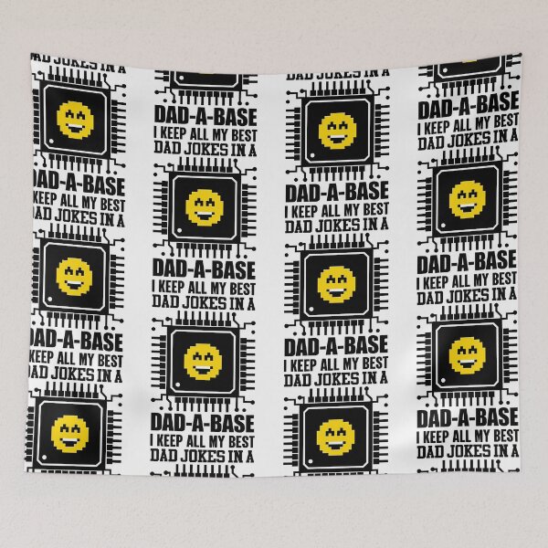 Item preview, I Keep All My Dad Jokes In A Dad-A-Base designed and sold by GravitiTees.