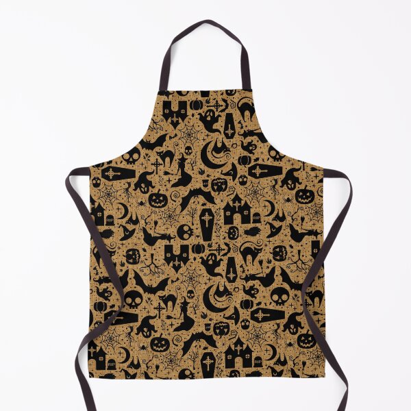 Item preview, Halloween Linens - Black/Pumpkin designed and sold by SugarPineDesign.