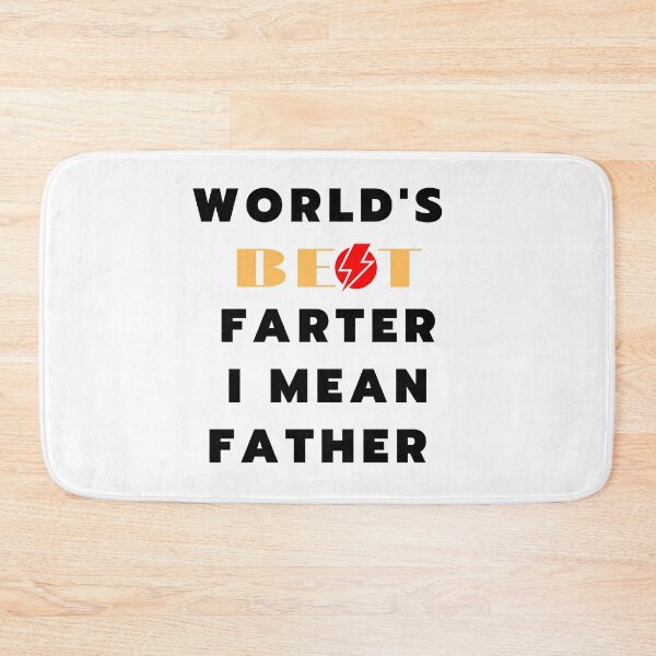 Item preview, World's Best Farter I Mean Father t-shirt designed and sold by KD8264.