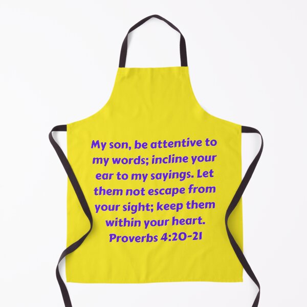 Item preview, Bible Verse Proverbs 4:20-21 designed and sold by Prayingwarrior.