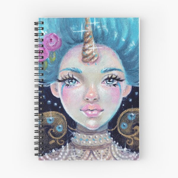 Item preview, Betty Blue - Blue haired circus unicorn girl designed and sold by KimTurner.