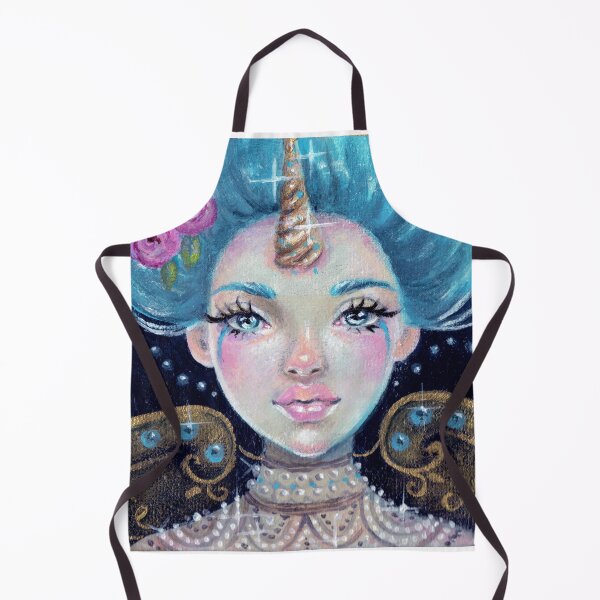 Item preview, Betty Blue - Blue haired circus unicorn girl designed and sold by KimTurner.