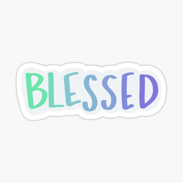 Item preview, blessed designed and sold by Julia Clark.