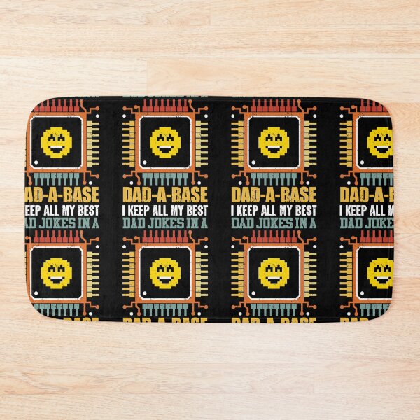 Item preview, I Keep All My Dad Jokes In A Dad-A-Base | Best Bad Puns designed and sold by GravitiTees.