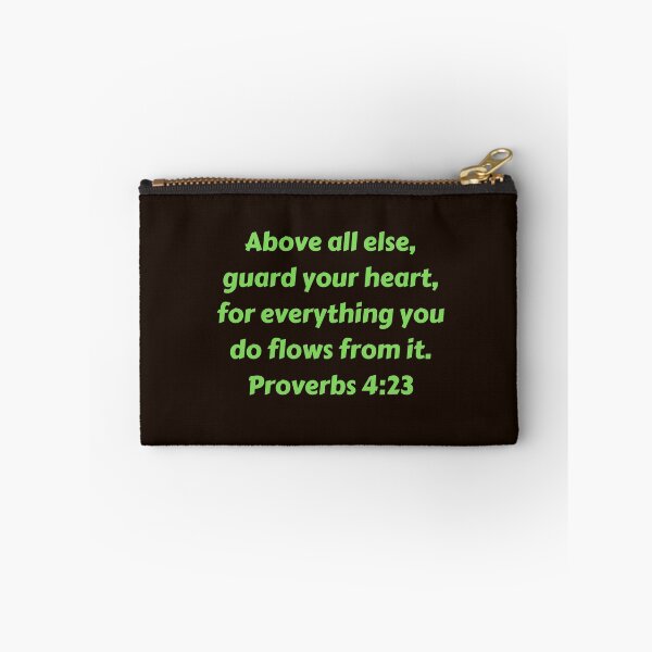 Artikelvorschau, Bible Verse Proverbs 4:23 entworfen und verkauft von Prayingwarrior.