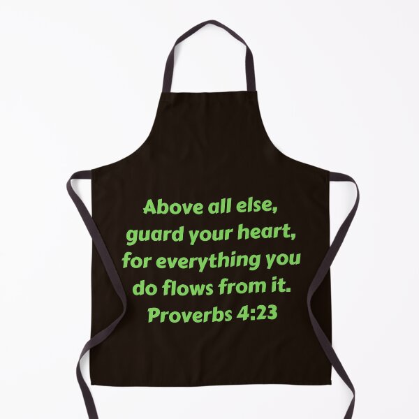 Aperçu de l'œuvre Bible Verse Proverbs 4:23 créée et vendue par Prayingwarrior.
