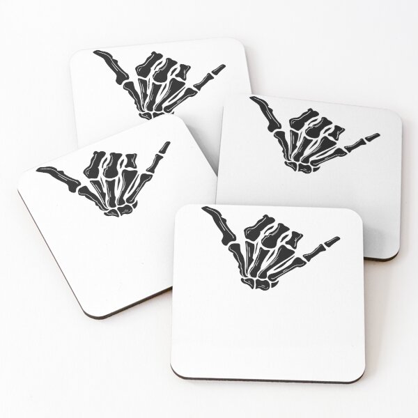 Item preview, Hang loose skeleton hand designed and sold by arrow-of-trust.