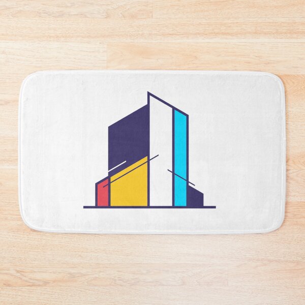 Item preview, Cool City Buildings Flat Design, Artprint designed and sold by Rizky Dwi Aprianda.