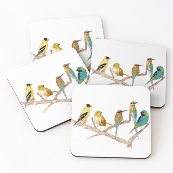 Aperçu de l'œuvre Oiseaux en branches créée et vendue par nadiaham.