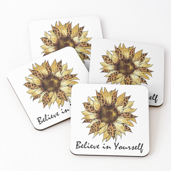 Item preview, Believe in yourself Sunflower T-Shirt designed and sold by HammonArt.