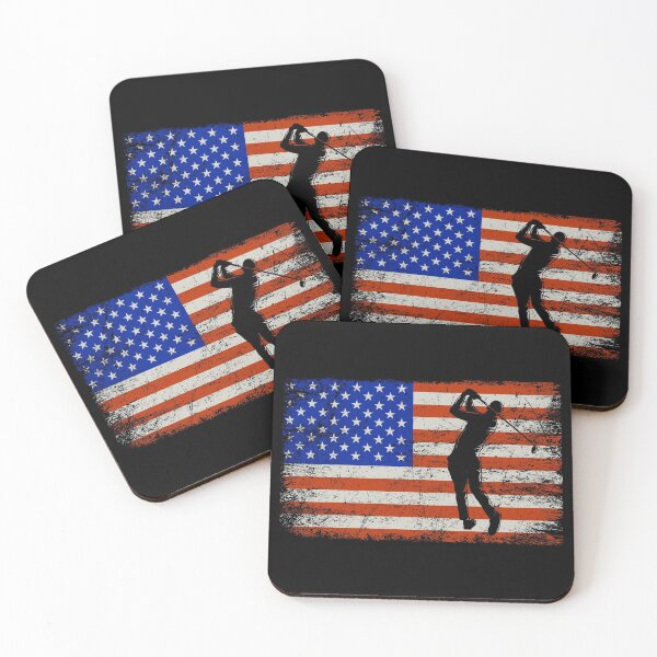 Item preview, 4th of July Golf American Flag Patriotic designed and sold by CuteDesigns1.