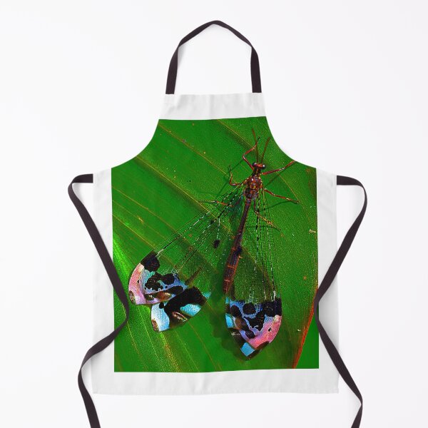 colorful dragonfly Apron