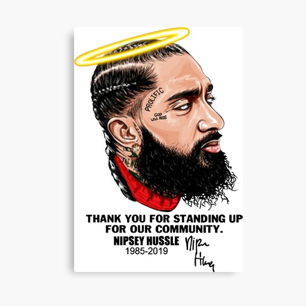 Nipsey Hussle Canvas Print