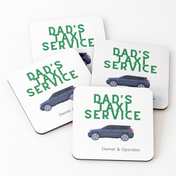 Item preview, Dad's Taxi Service #FathersDay2021 designed and sold by GeoTeasters.