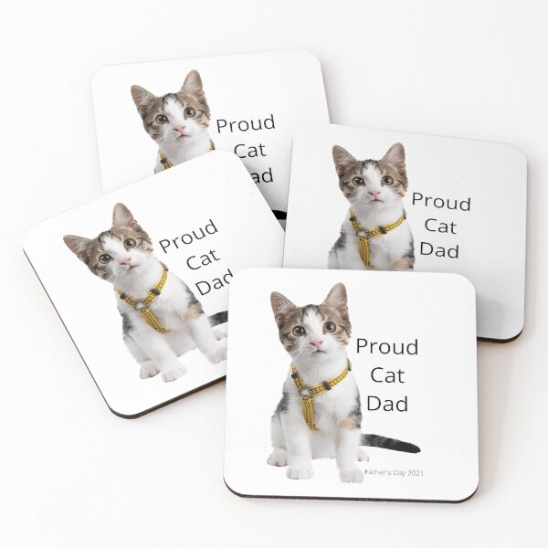 Item preview, Proud Cat Dad #FathersDay2021 designed and sold by GeoTeasters.