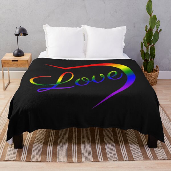 Item preview, Celebrate Pride With Love LGBT Pride Rainbow Half Heart designed and sold by miriamee.