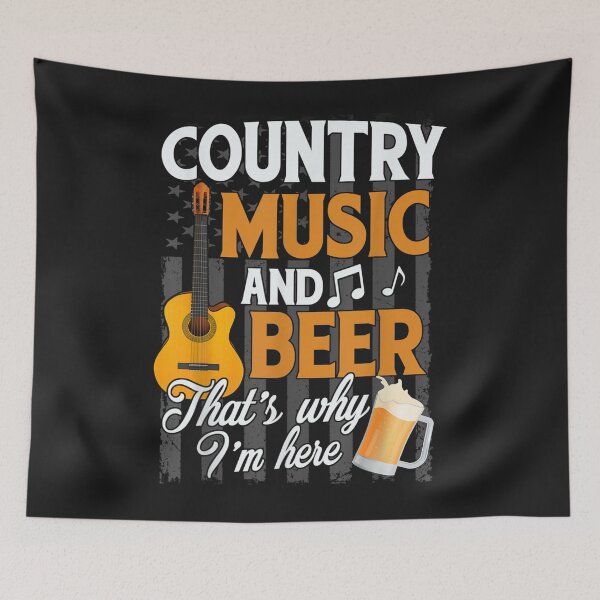 Item preview, Country Music And Beer Thats Why Im Here Festivals Concert designed and sold by miriamee.