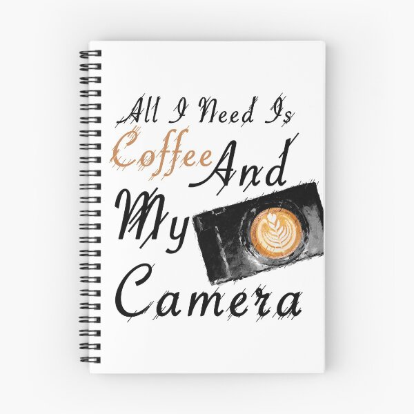 Item preview, All i need is coffee and my camera For coffee lover designed and sold by Green-z.