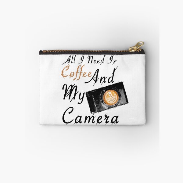 Item preview, All i need is coffee and my camera For coffee lover designed and sold by Green-z.