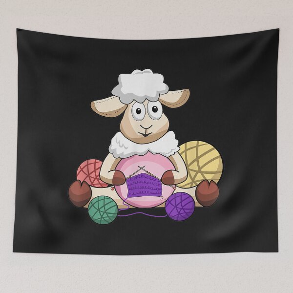 Item preview, Crochet sheep is funny for knitting crocheting or crochet designed and sold by miriamee.