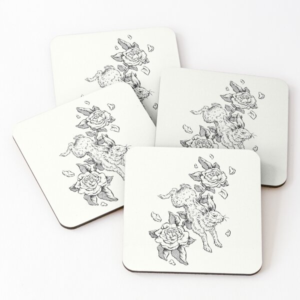 Item preview, Rabbit & Flowers designed and sold by millygraphics.