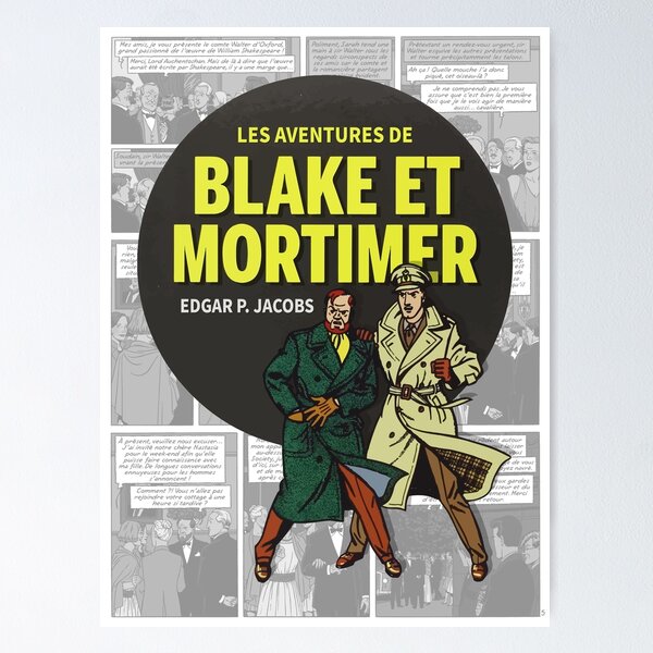 Item preview, The Adventures of Blake and Mortimer designed and sold by Clarkrd2.