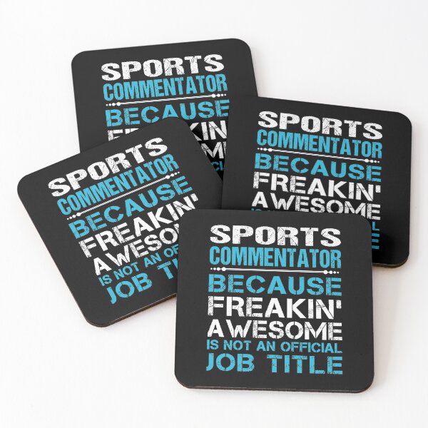 Item preview, Sports Commentator T Shirt - Freaking Awesome Gift Item Tee designed and sold by isalvatore.
